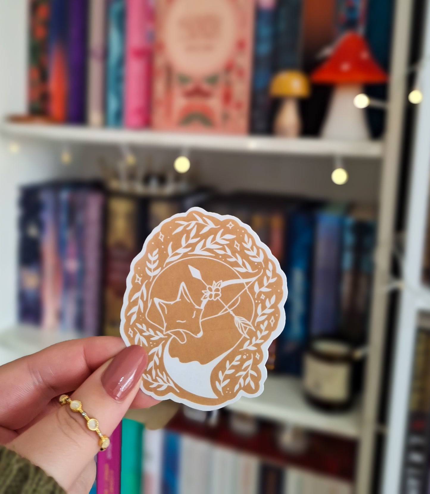 Little fox sticker inspired by Once Upon A Broken Heart