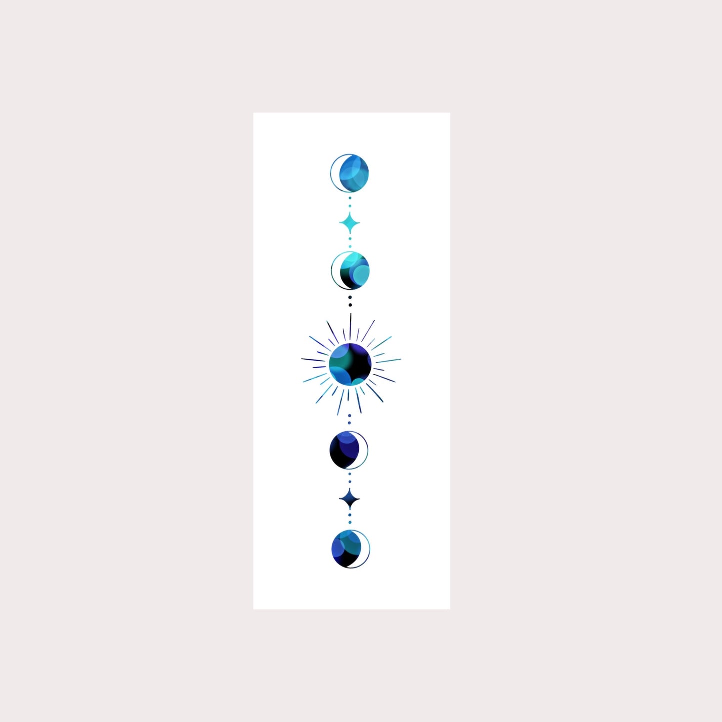 ACOTAR Feyre's tattoo bookmark officially licensed by Sarah J. Maas