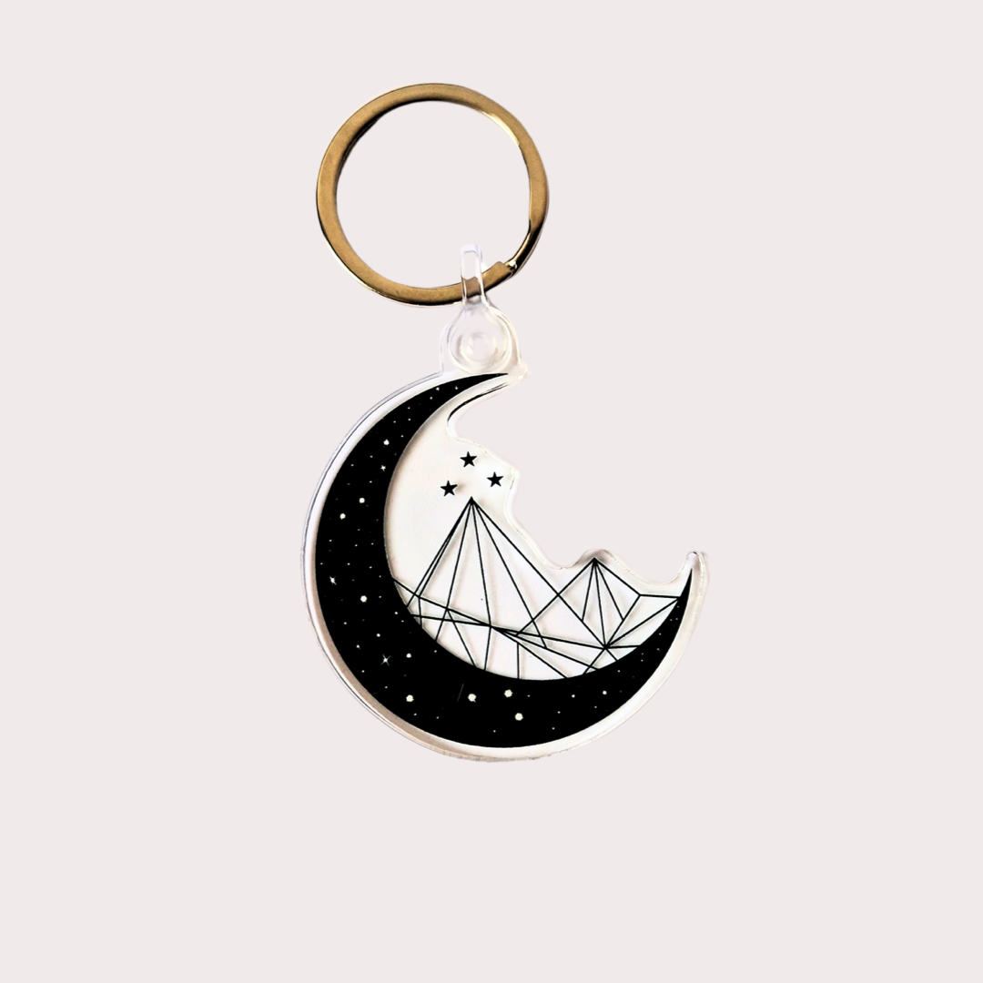 ACOTAR Velaris Night Court keyring - officially licensed by Sarah J. Maas