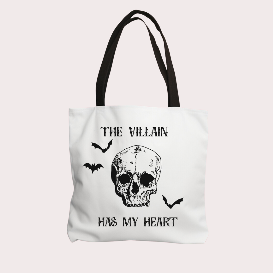 The villain has my heart tote