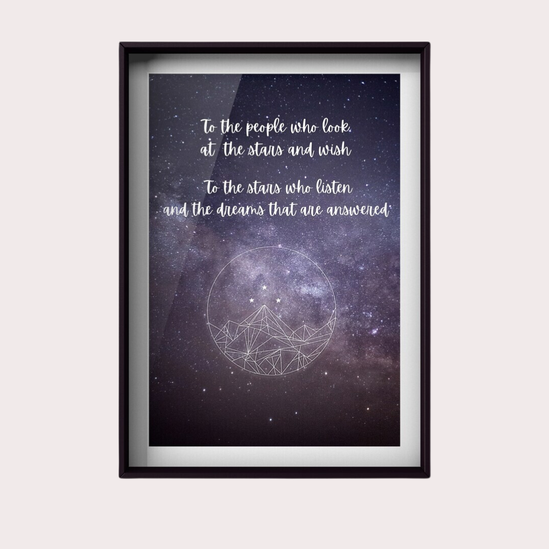 ACOTAR Velaris print - officially licensed by Sarah J. Maas