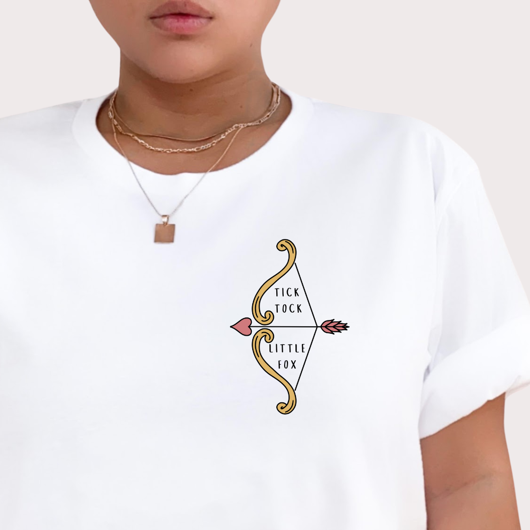 Tick tock little fox t-shirt