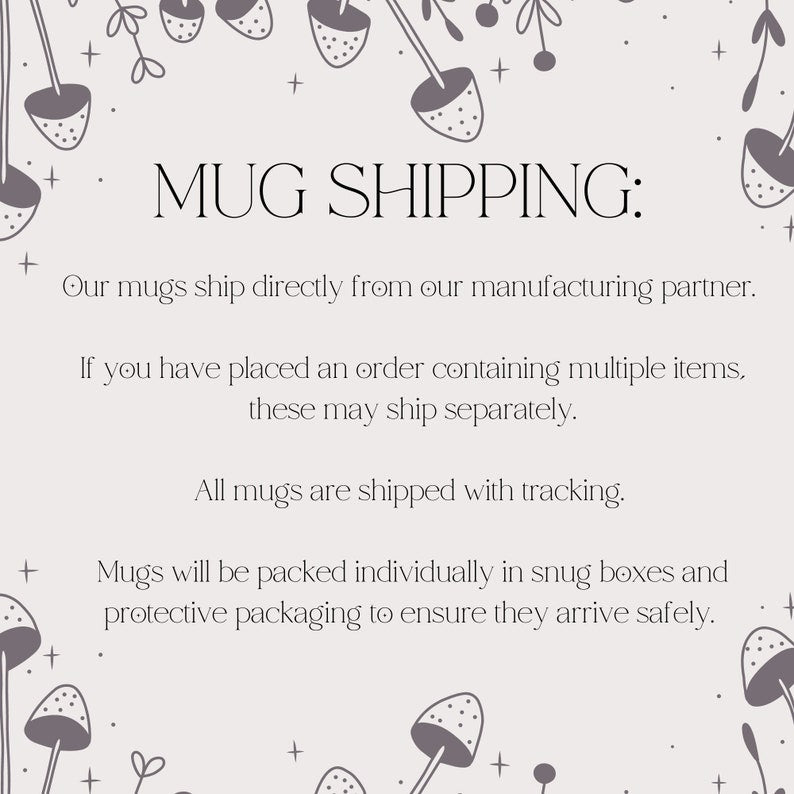 The archer and the fox pink 11oz ceramic coffee handle mug