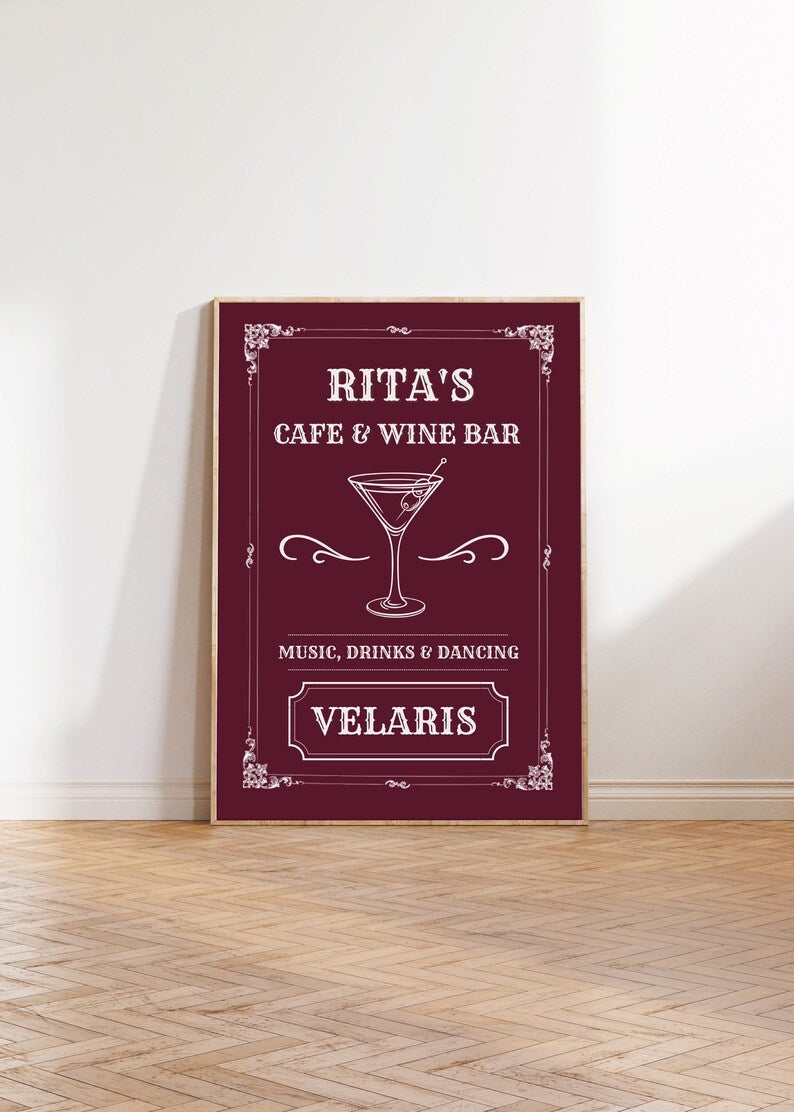 ACOTAR Velaris print - officially licensed by Sarah J. Maas