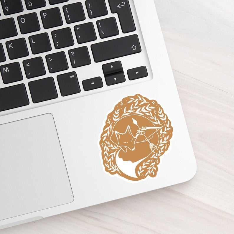 Little fox sticker inspired by Once Upon A Broken Heart