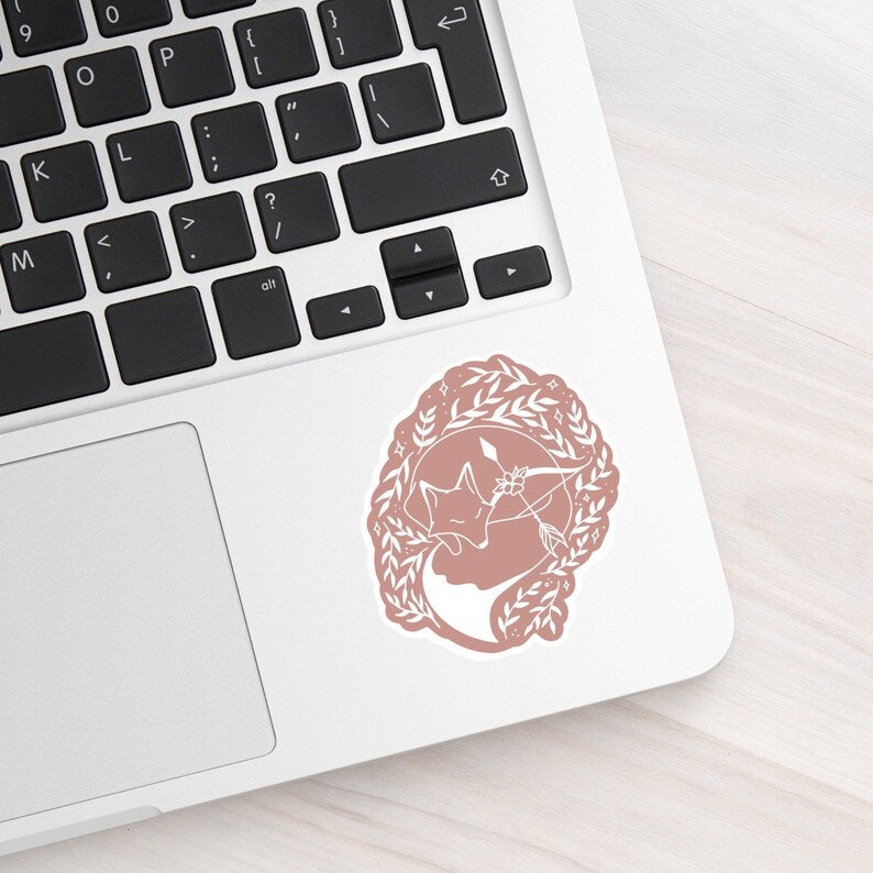 Little fox sticker inspired by Once Upon A Broken Heart