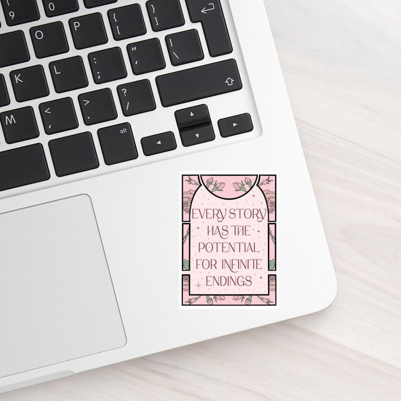 Once upon a broken heart inspired sticker