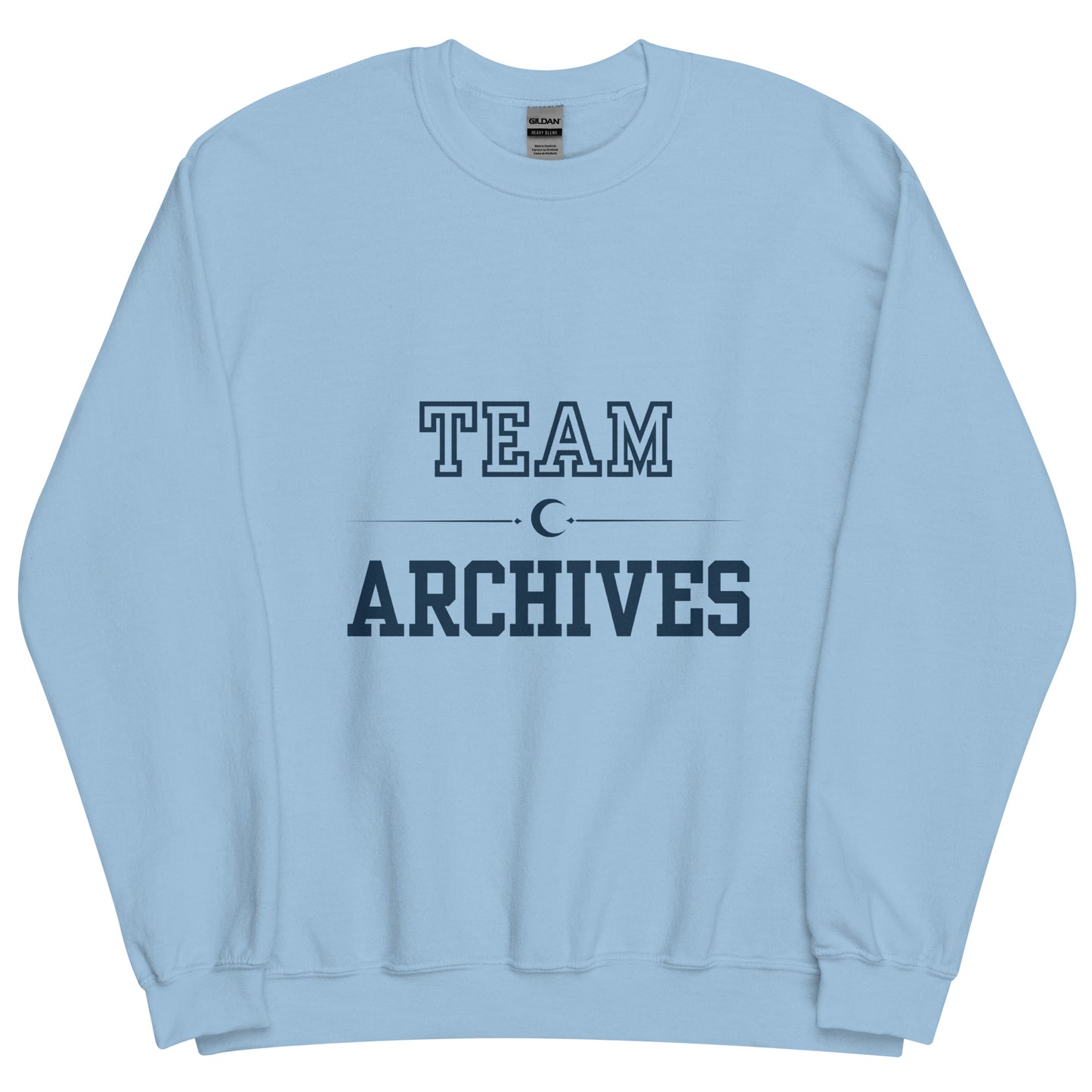 Team Archives Crescent City blue crewneck
