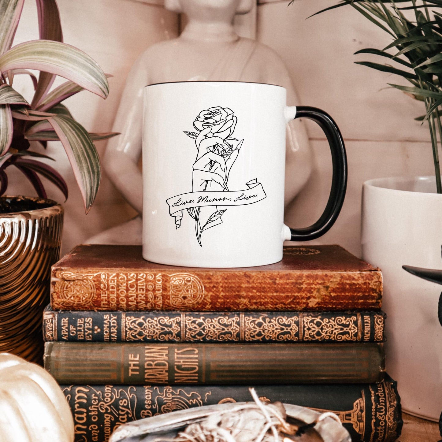 Throne of glass Live, Manon, Live officially licensed 11oz ceramic mug