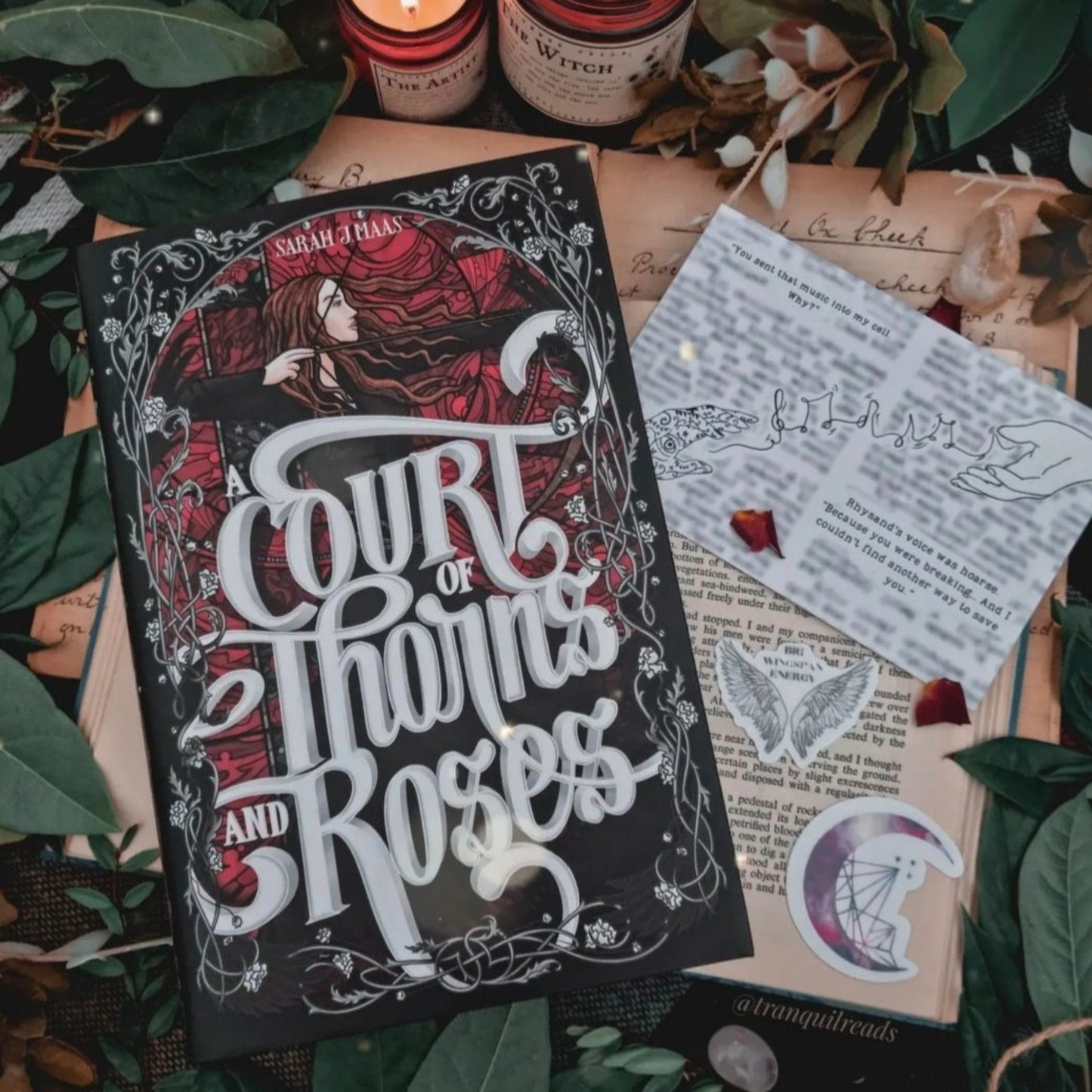ACOTAR under the mountain art print - officially licensed by Sarah J. Maas