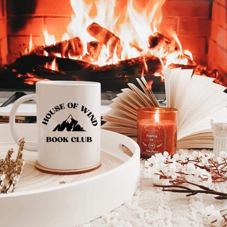 ACOTAR house of wind book club ceramic mug officially licensed by Sarah J Maas