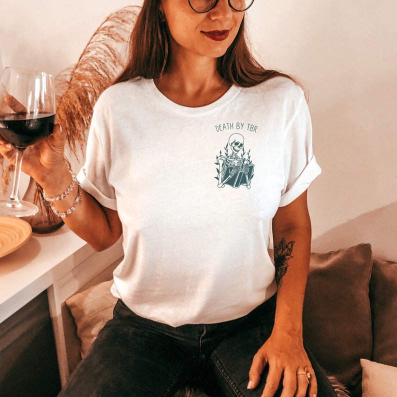 Death by TBR cotton t-shirt