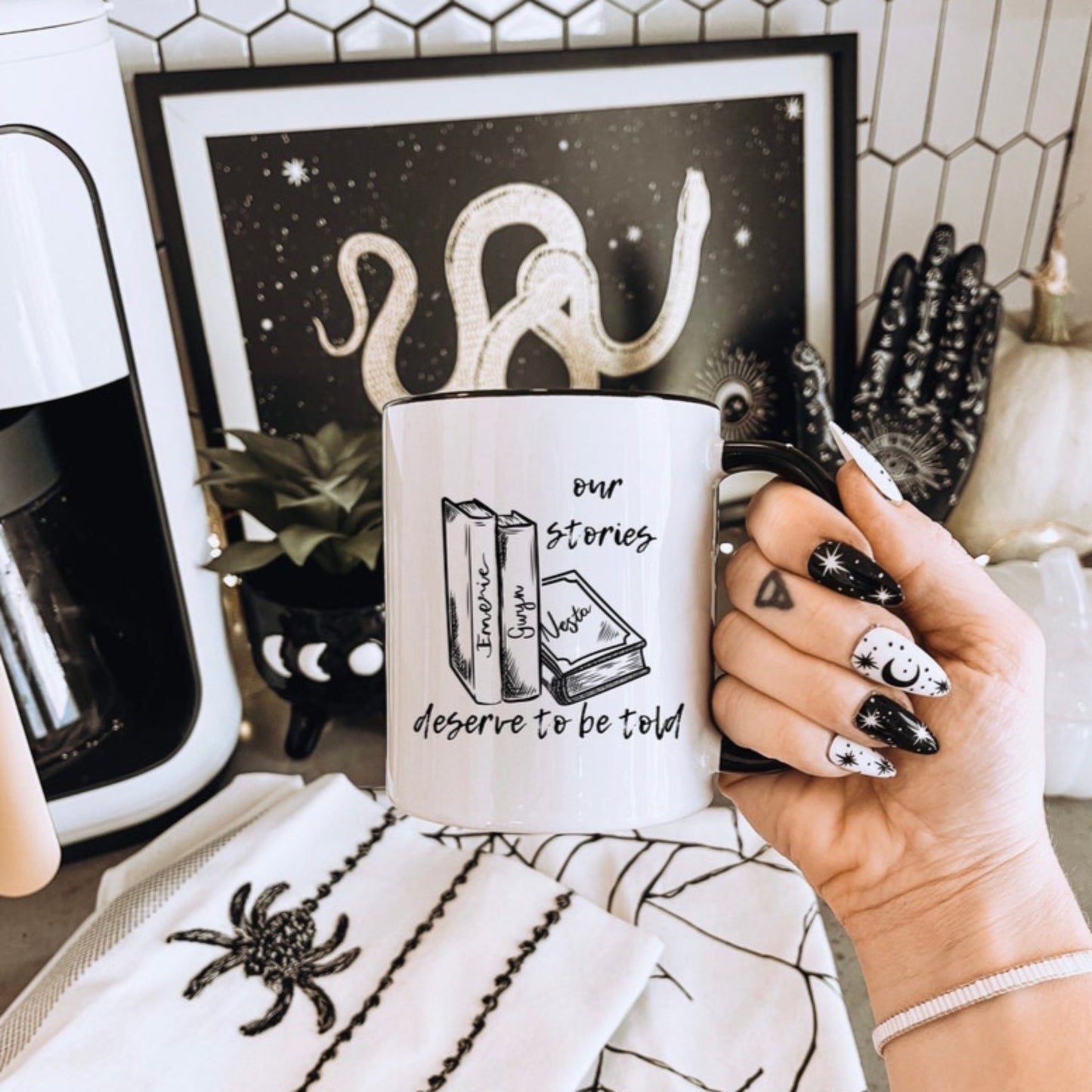 ACOTAR the valkyries bookish mug - officially licensed by Sarah J. Maas