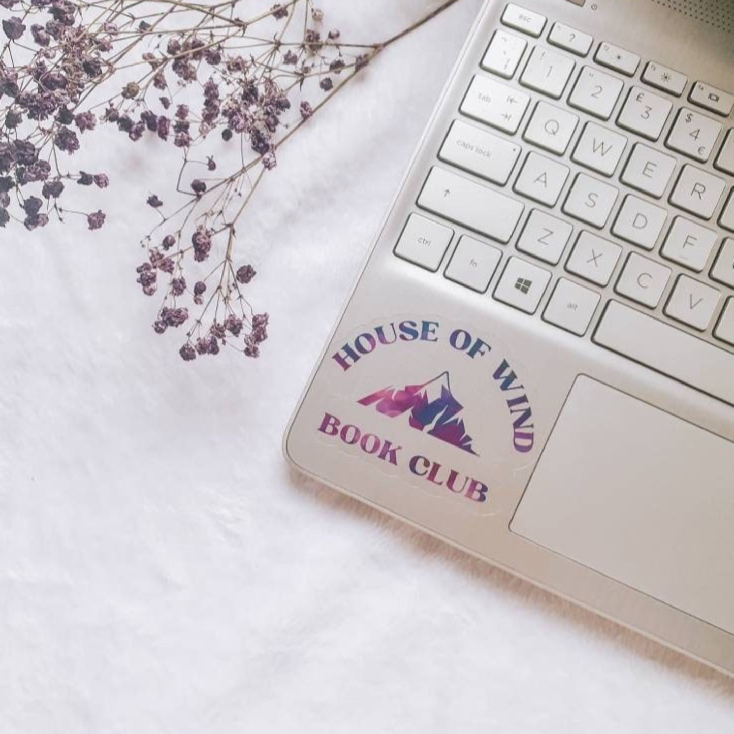 ACOTAR house of wind book club sticker - officially licensed by Sarah J. Maas