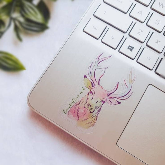 Throne of glass to whatever end stag sticker - officially licensed by Sarah J Maas