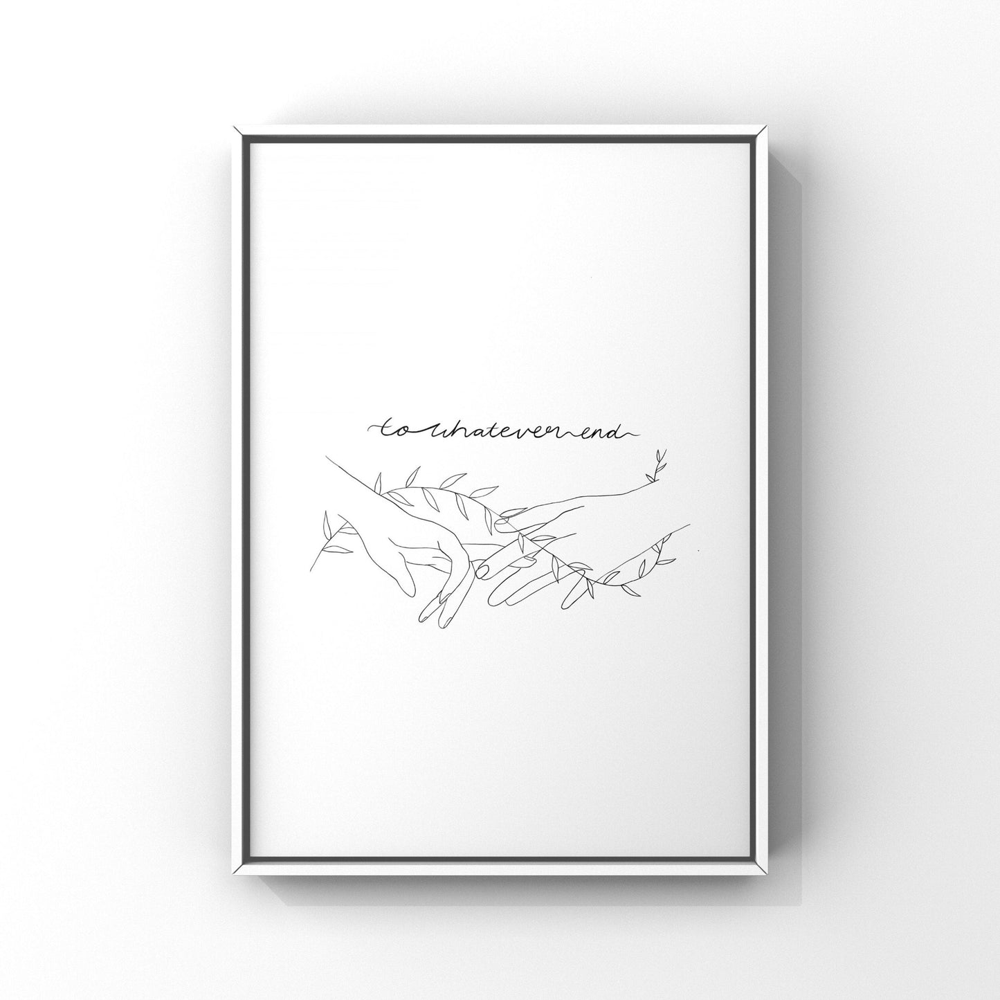 Throne of glass to whatever end print - officially licensed by Sarah J Maas