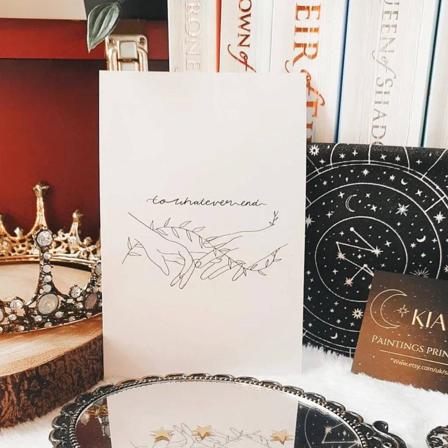 Throne of glass to whatever end print - officially licensed by Sarah J Maas