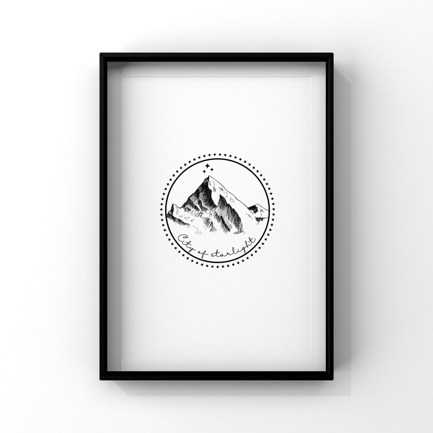 ACOTAR Velaris, City of starlight print - officially licensed by Sarah J Maas