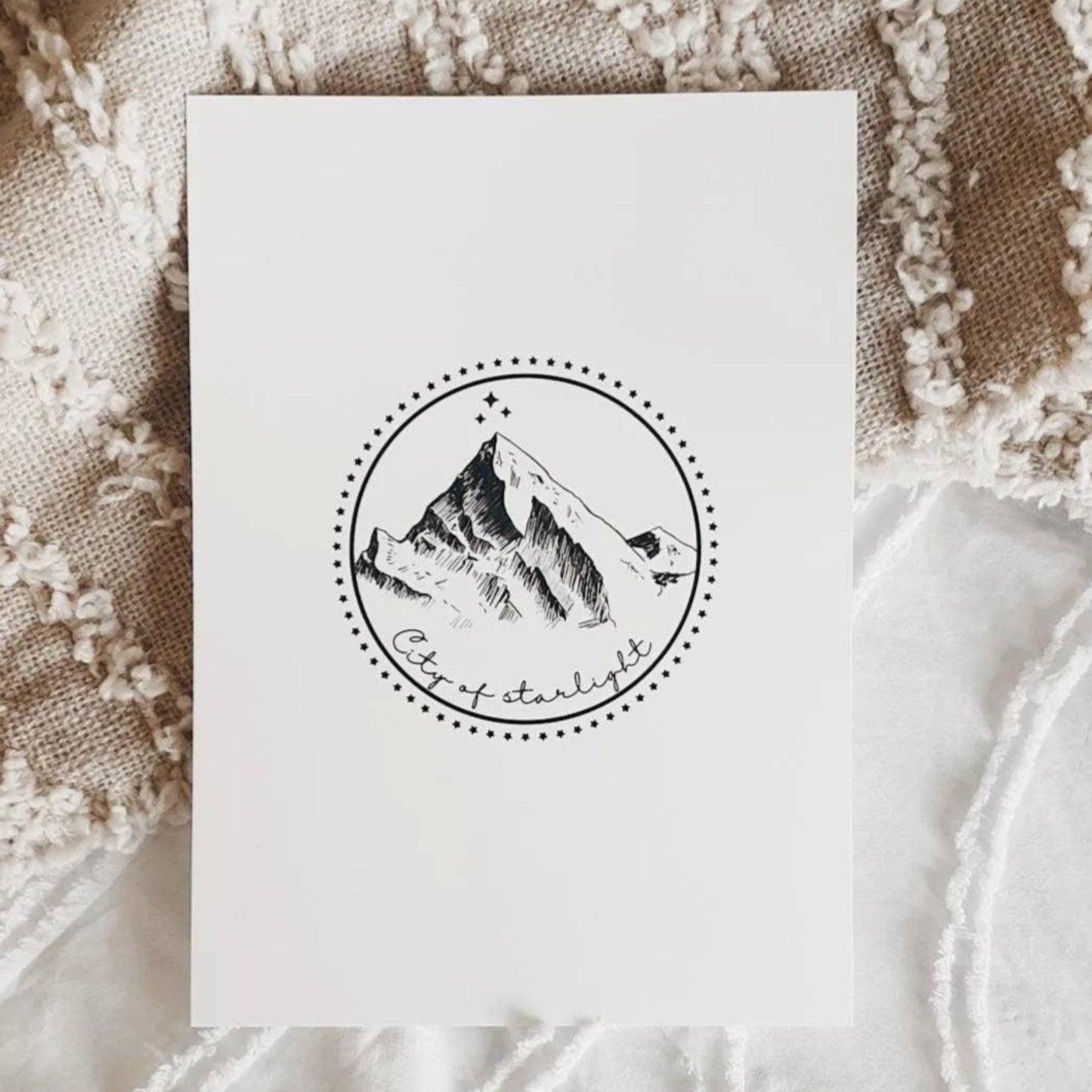 ACOTAR Velaris, City of starlight print - officially licensed by Sarah J Maas