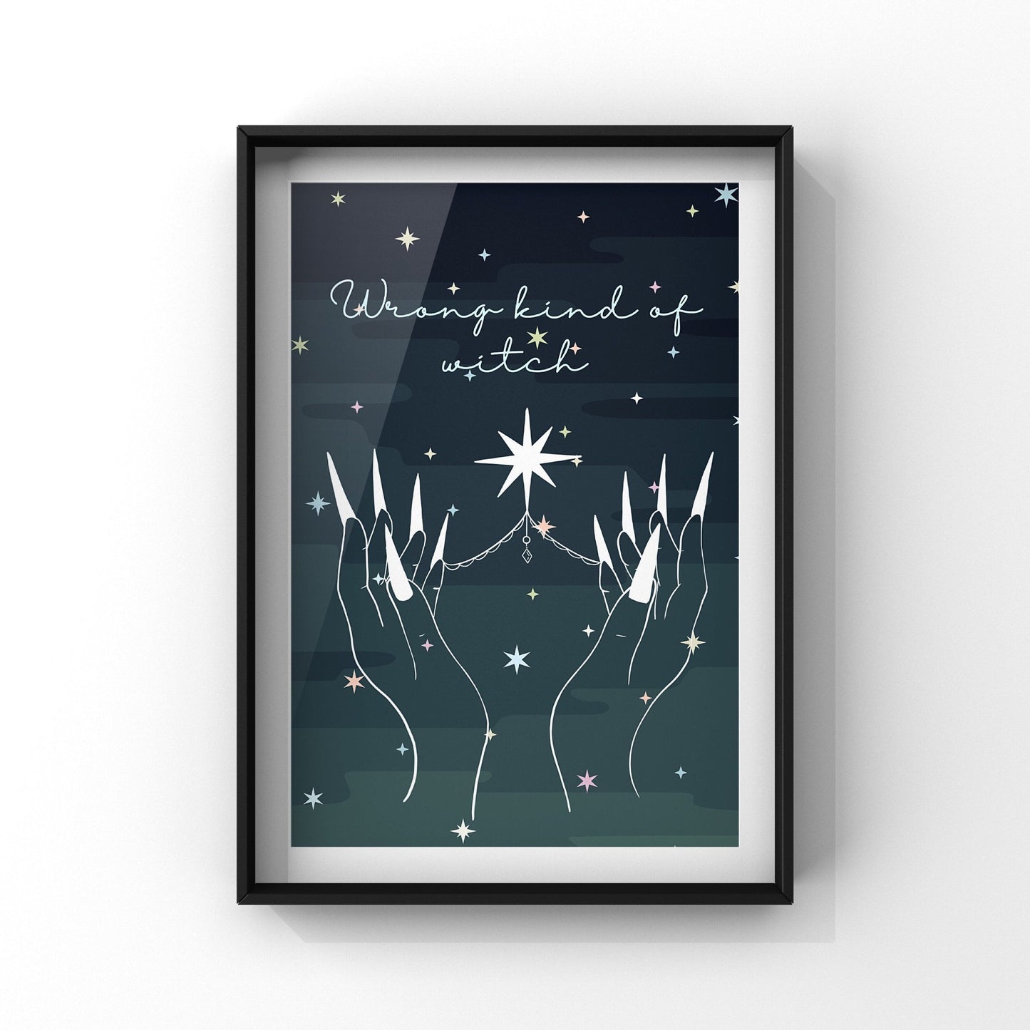 Throne of glass wrong kind of witch print - officially licensed by Sarah J Maas