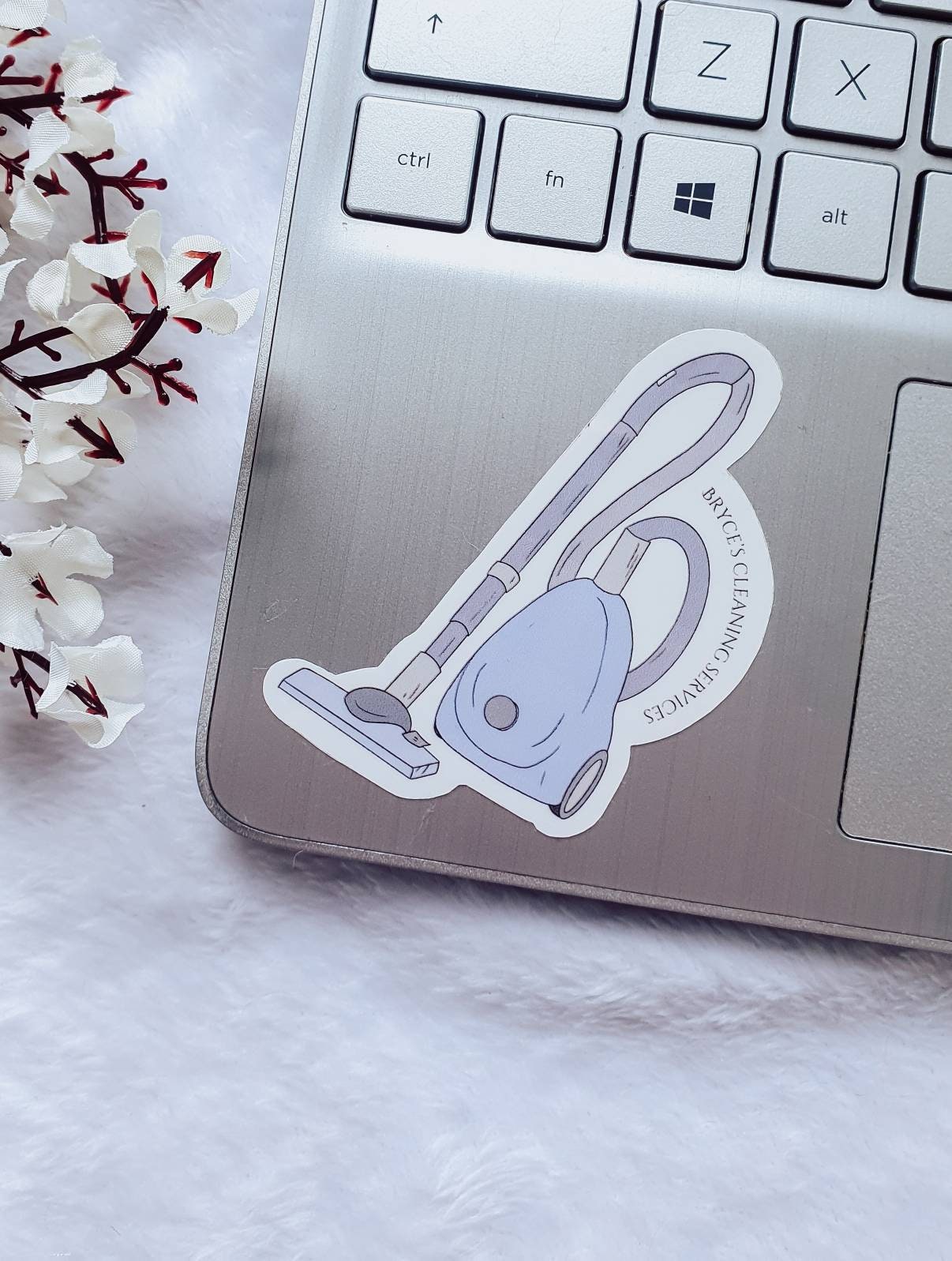 Crescent City Bryce's cleaning services sticker - - officially licensed by Sarah J Maas