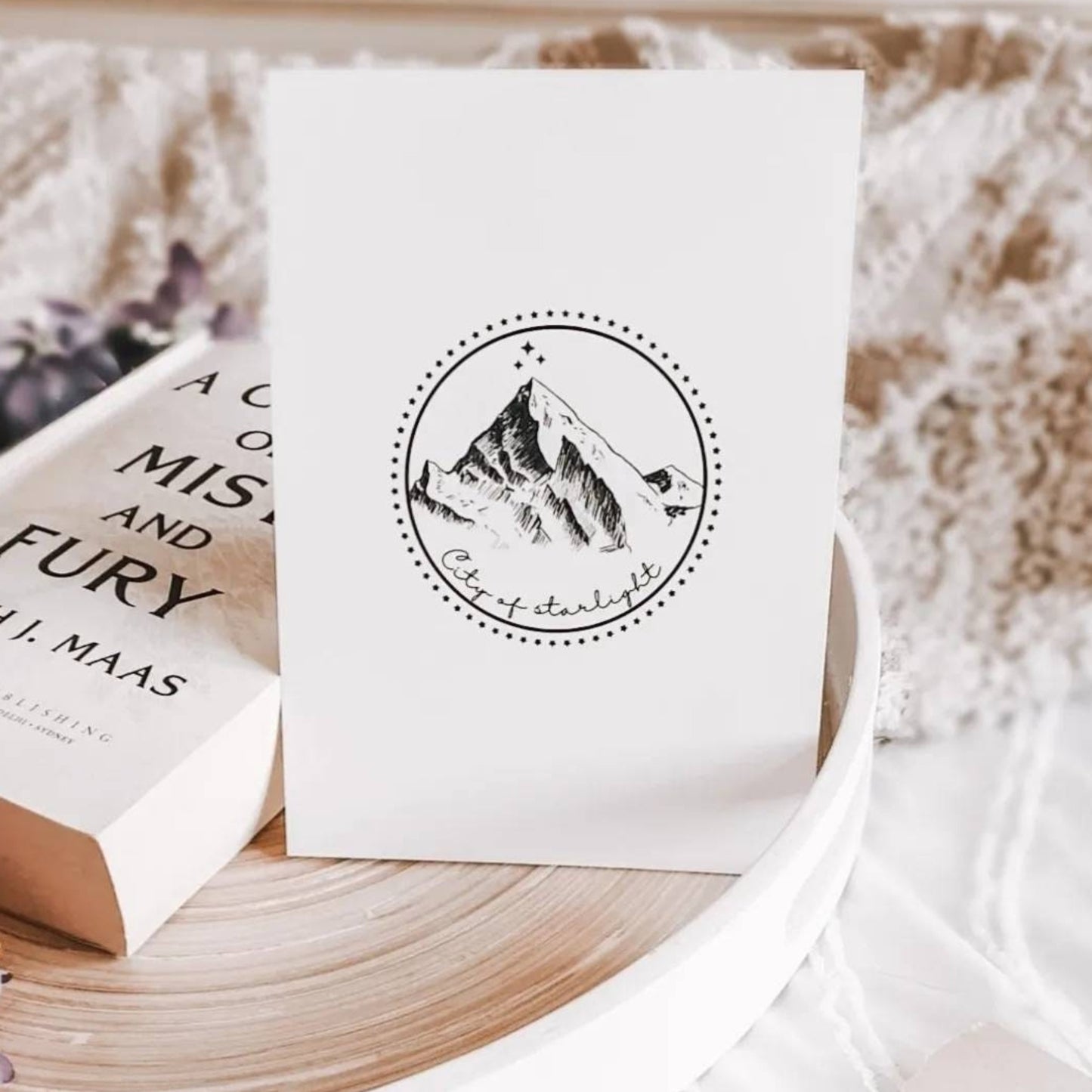 ACOTAR Velaris, City of starlight print - officially licensed by Sarah J Maas