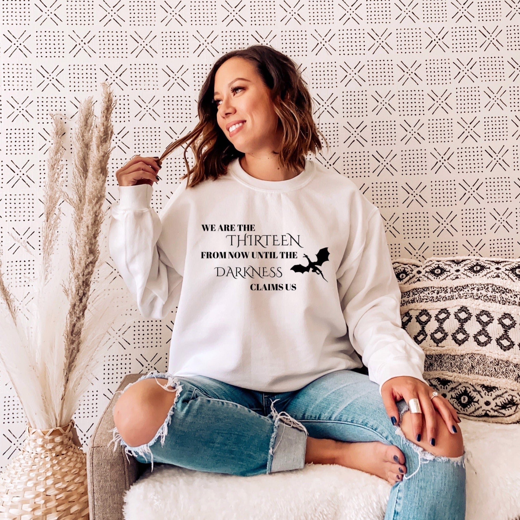 Throne of glass the thirteen sweatshirt - officially licensed by Sarah –  Romantasy Designs