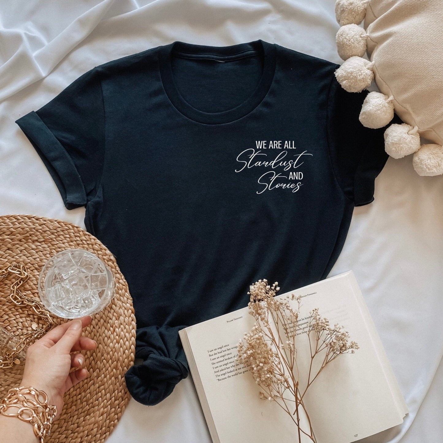 Stardust and stories t-shirt
