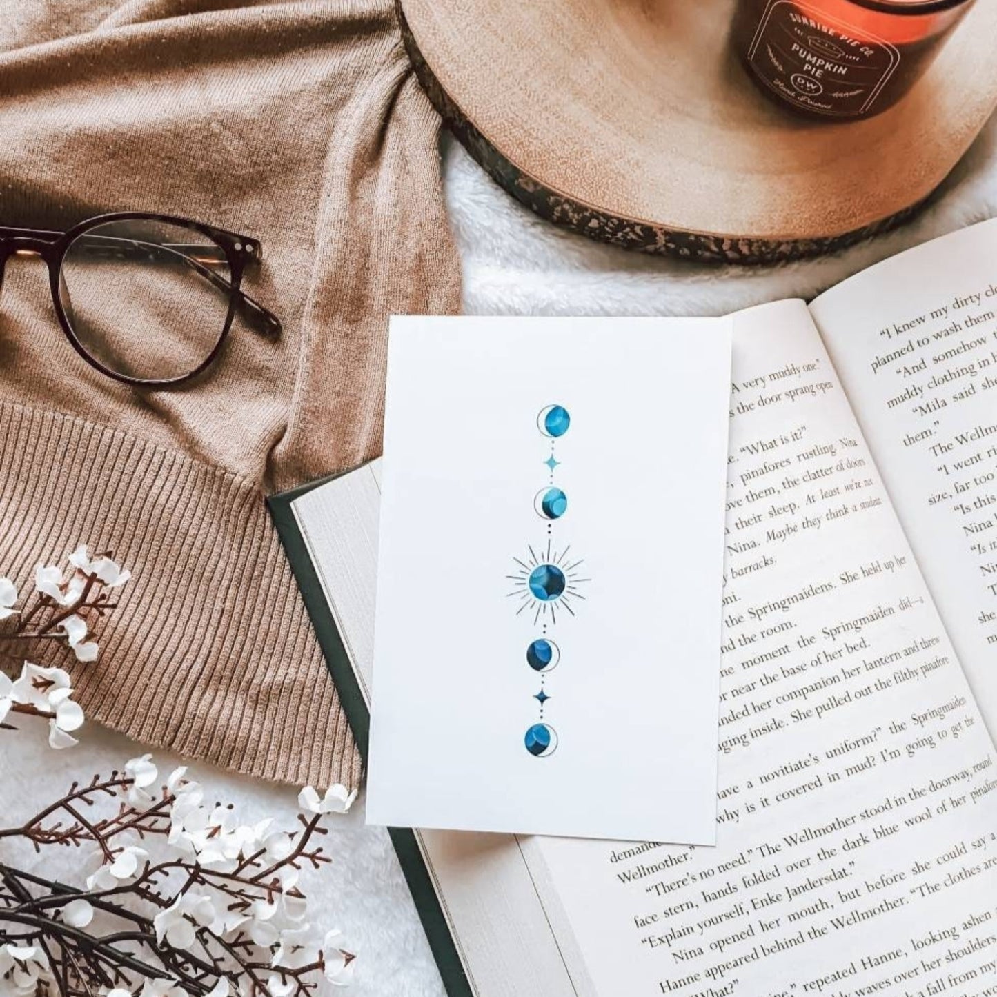 ACOTAR Feyre's tattoo print officially licensed by Sarah J. Maas