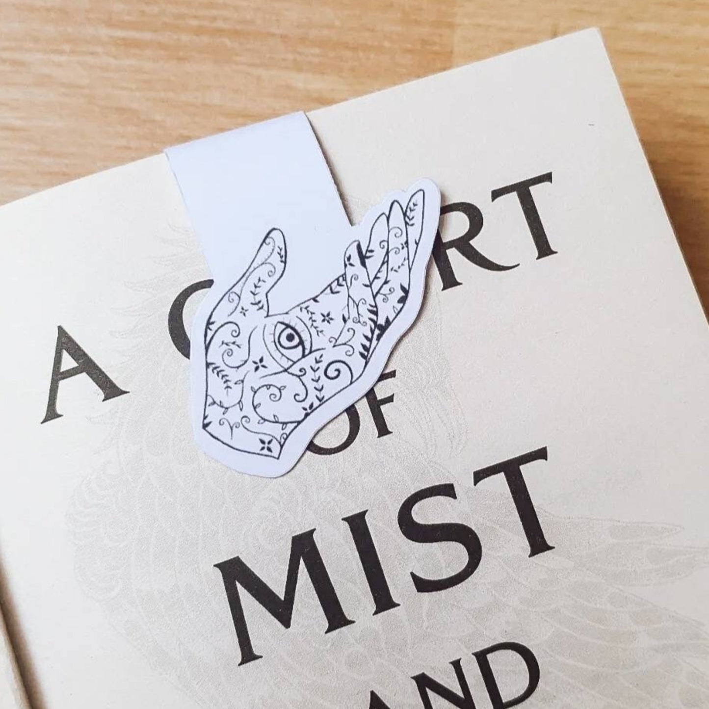 ACOTAR Feyre's tattoo magnetic bookmark - officially licensed by Sarah J. Maas