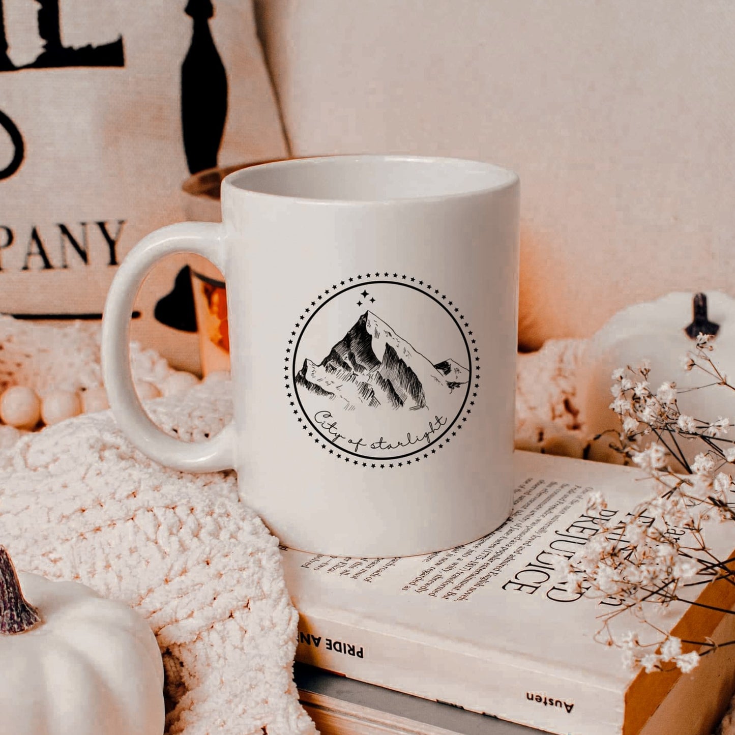 ACOTAR Velaris ceramic mug - officially licensed by Sarah J. Maas