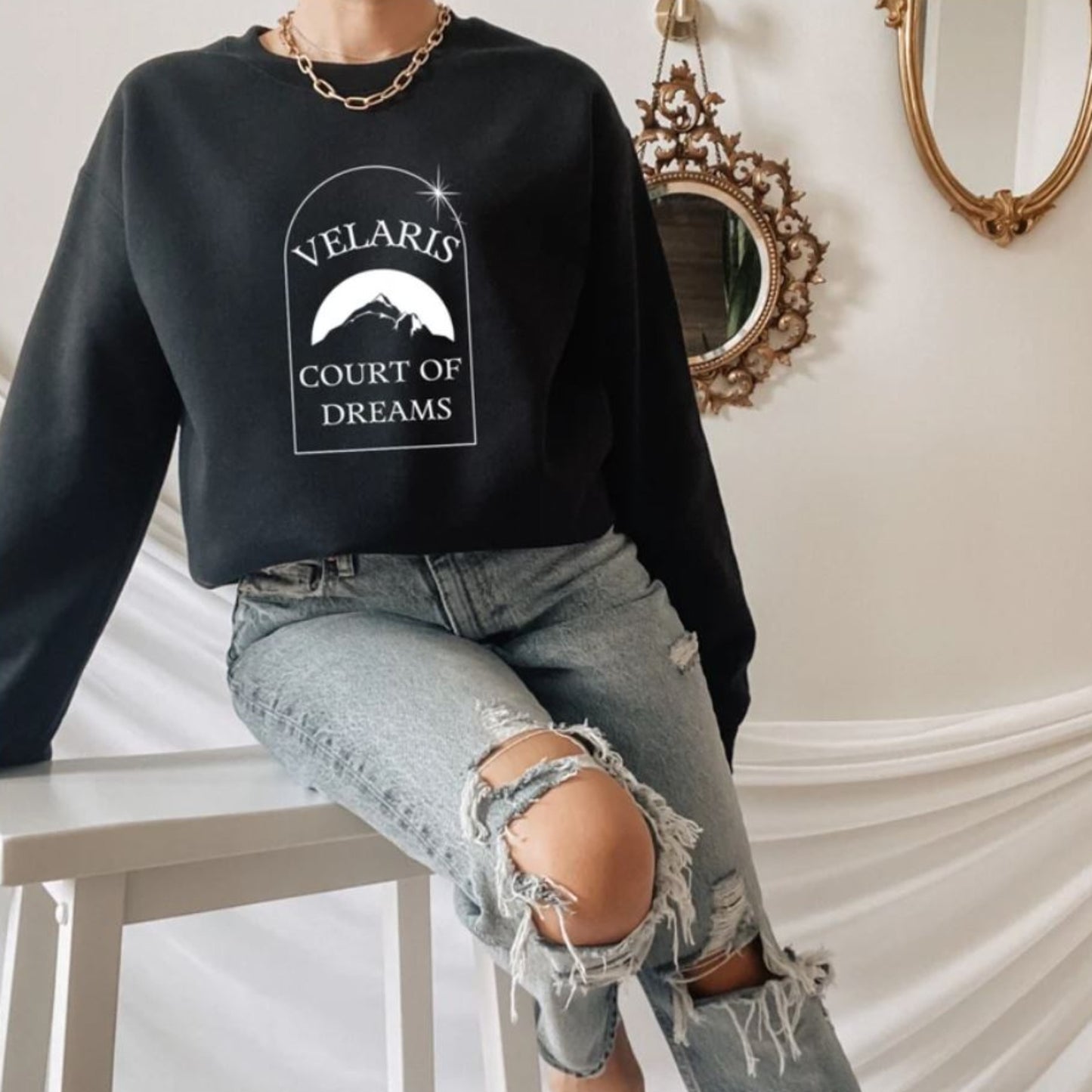 ACOTAR Velaris sweatshirt - officially licensed by Sarah J. Maas