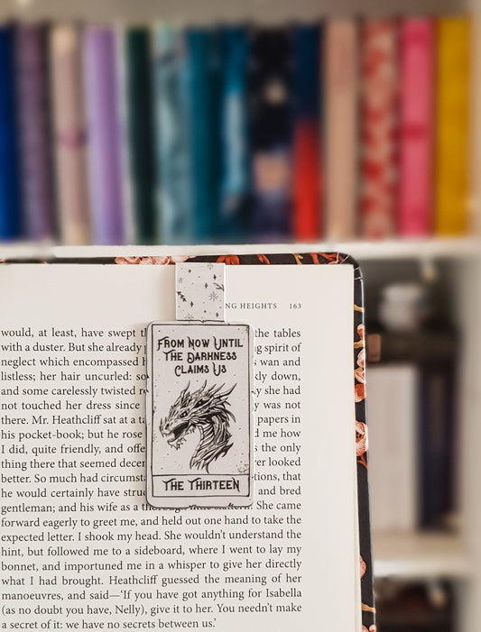 Throne of glass the thirteen magnetic bookmark