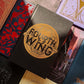 Fourth wing gold vinyl decal for book covers (book NOT included)