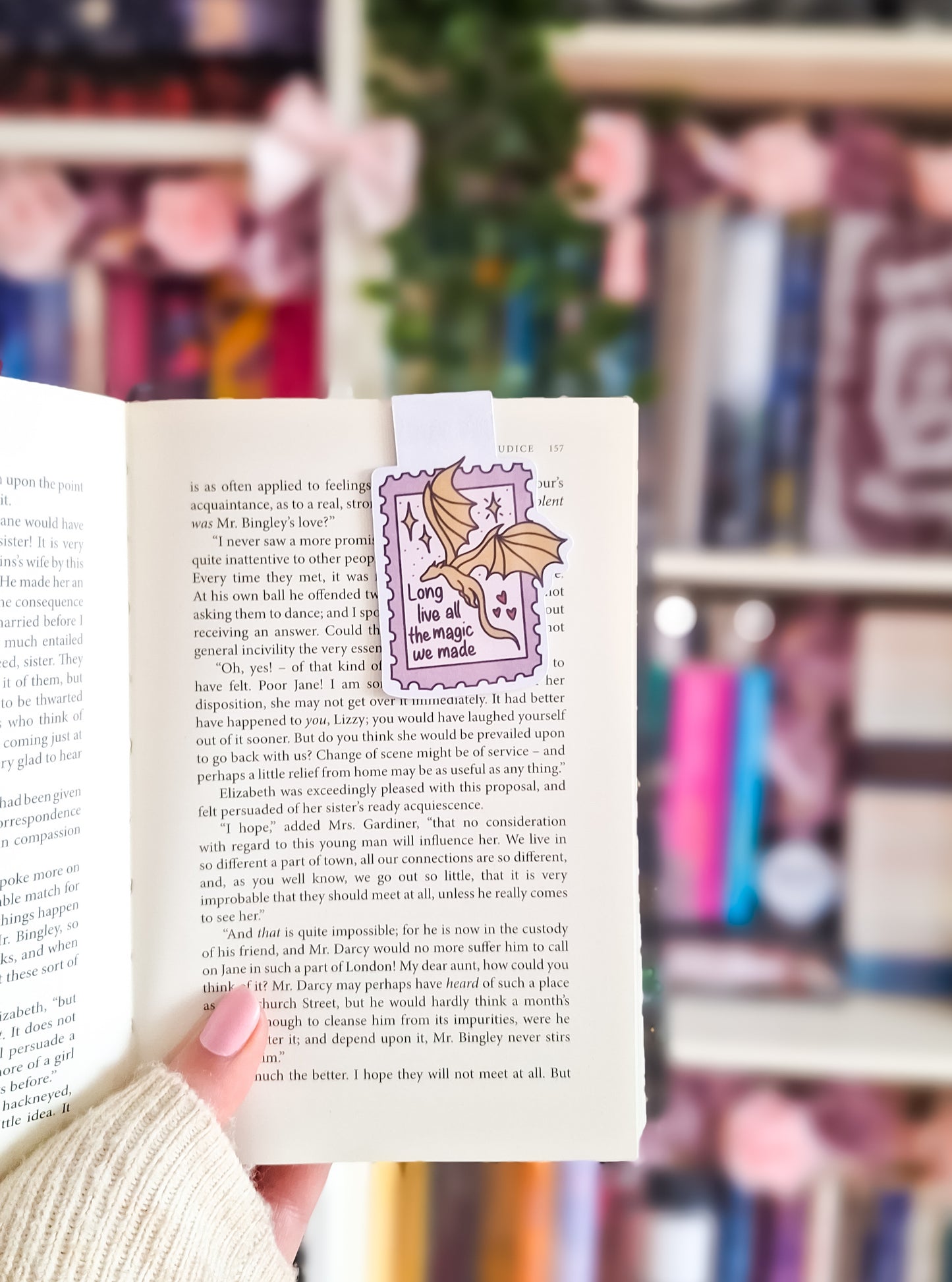 Long live dragon swiftie magnetic bookmark