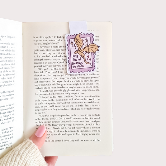 Long live dragon swiftie magnetic bookmark