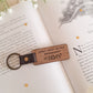 Lord of the rings inspired wooden keyring