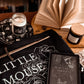 Haunting Adeline inspired t-shirt with Little Mouse and rose design.