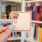 Dragon and chest sticky notepad post its - leftover from 2025 advent calendar
