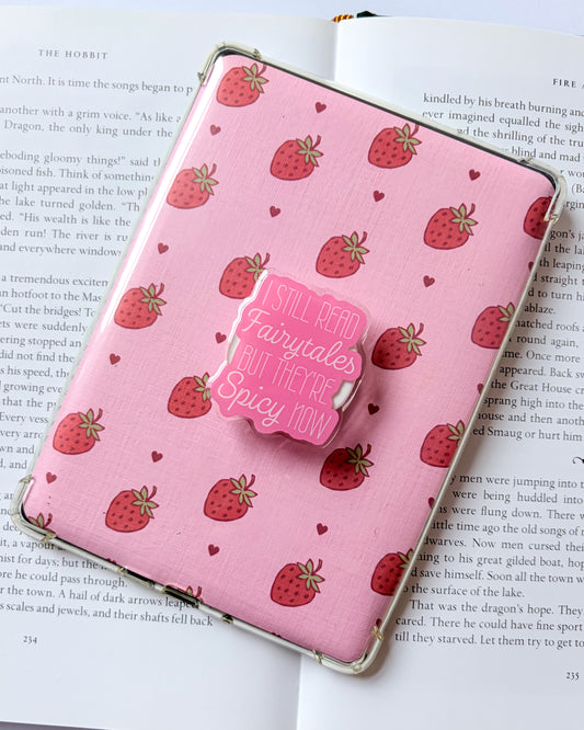 Spicy fairytales acrylic kindle grip