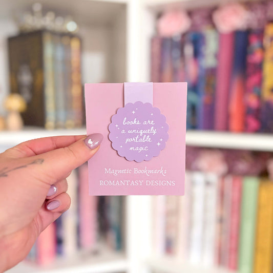 Go home and read magnetic bookmark