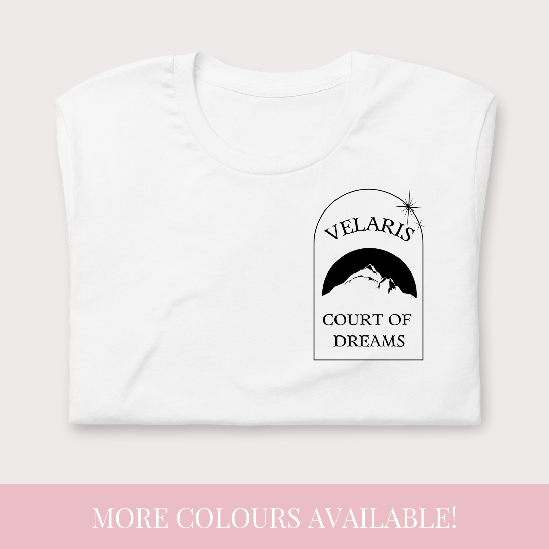 ACOTAR Velaris crewneck T-shirt  - officially licensed by Sarah J. Maas