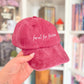 Feral for fiction embroidered cap
