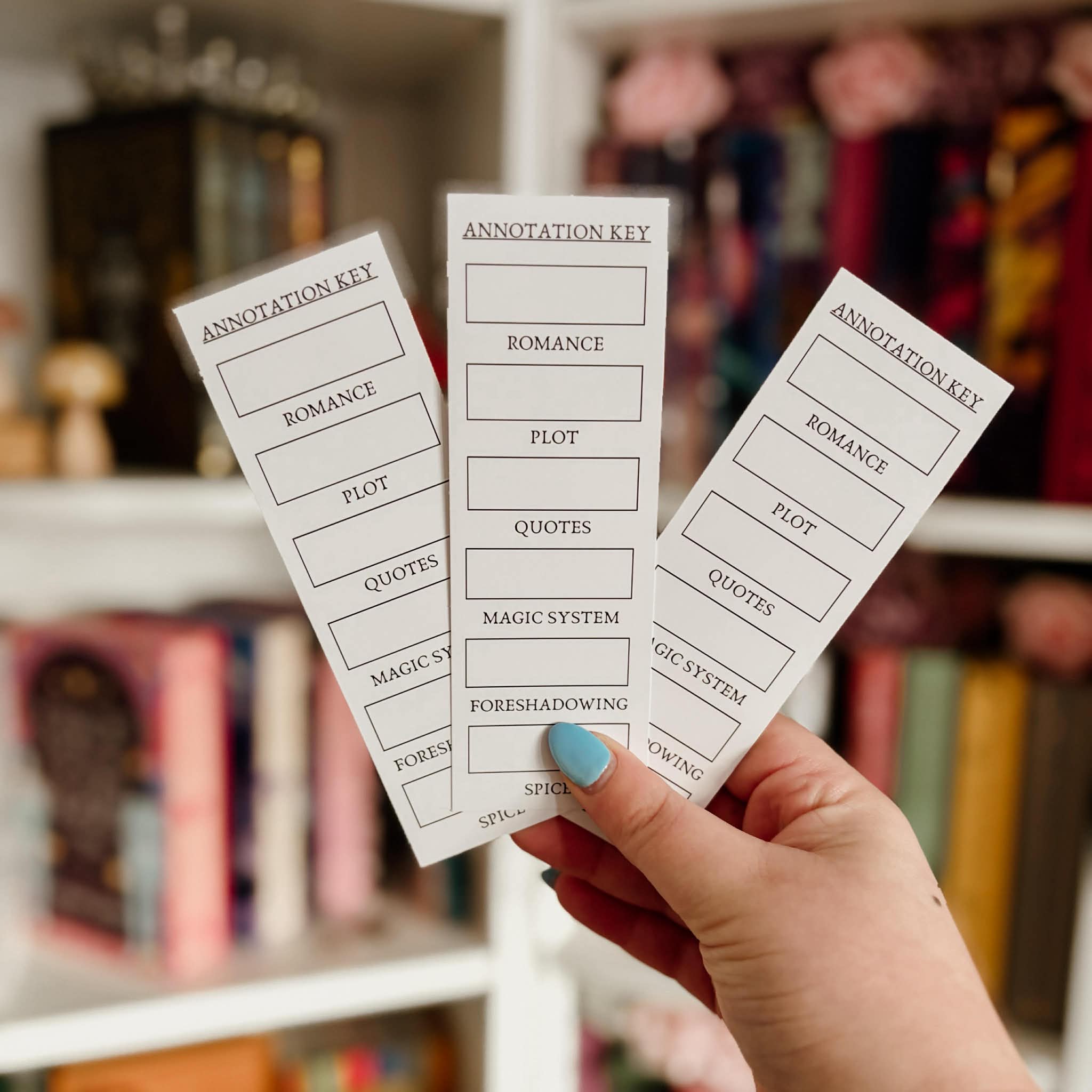 Annotation Key Bookmarks Annotation key bookmark - leftover from 2025 advent calendar ...