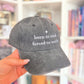 Born to read forced to work embroidered cap
