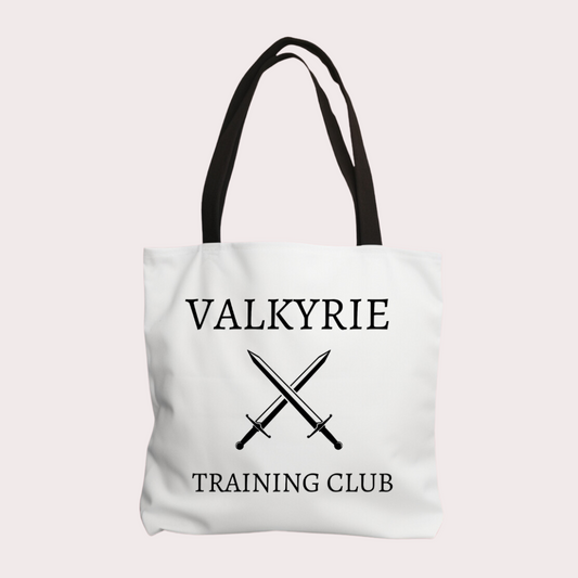 Valkyrie training club tote bag