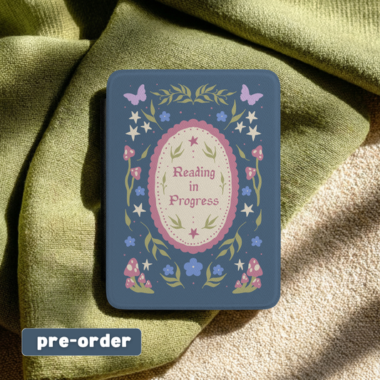 PRE-ORDER reading in progress kindle case