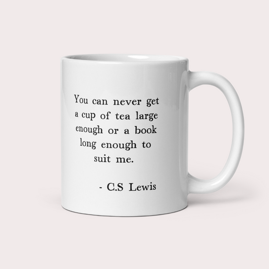C.S. Lewis quote 11oz ceramic mug