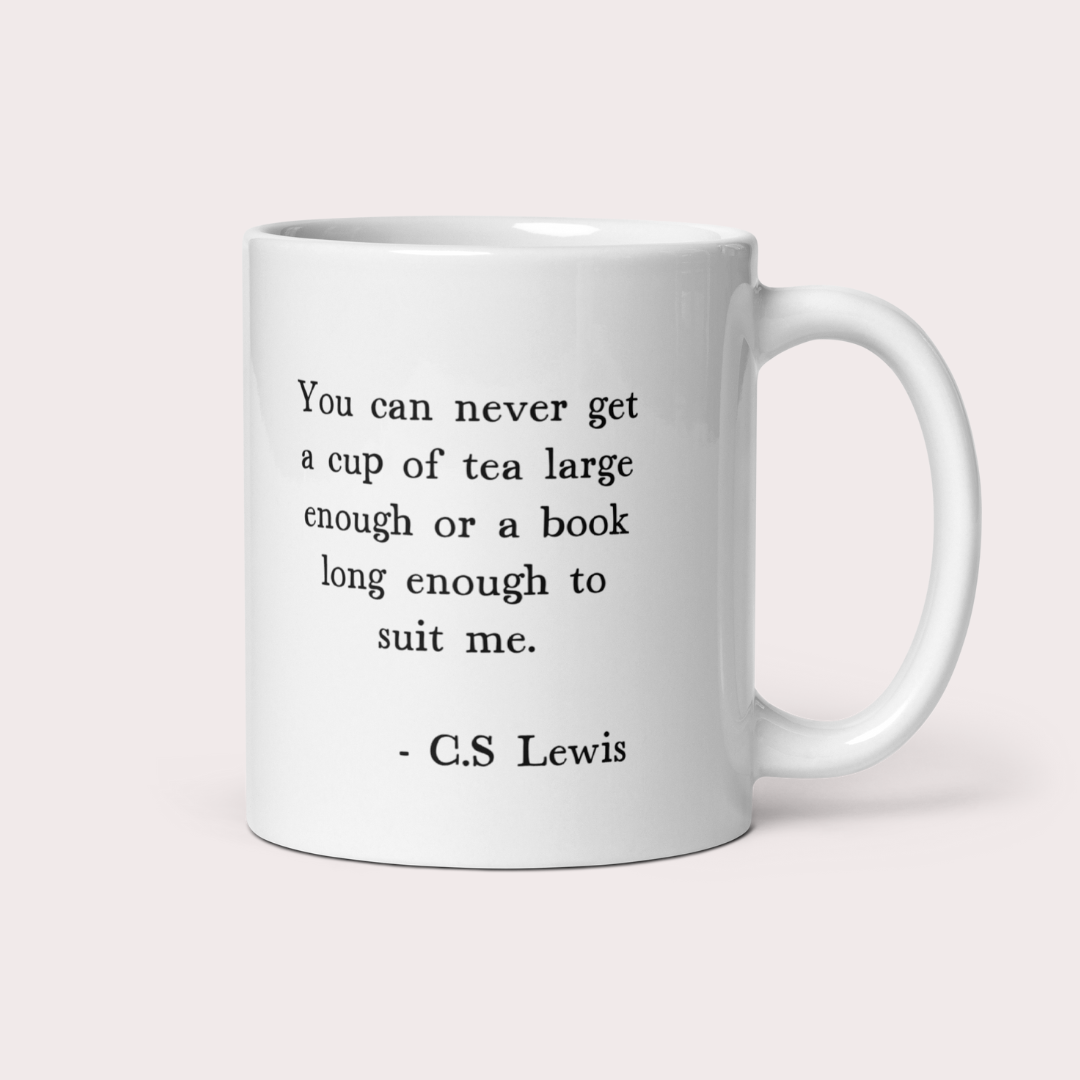 C.S. Lewis quote 11oz ceramic mug