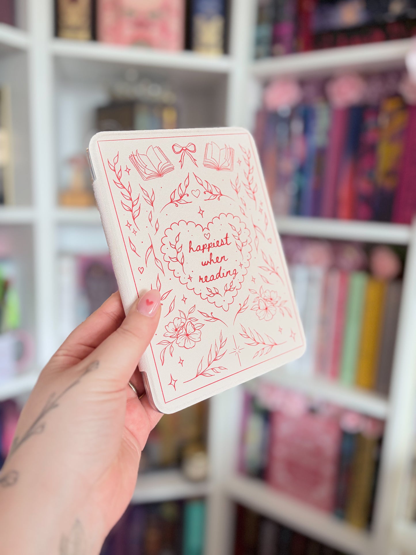 PRE-ORDER happiest when reading kindle case